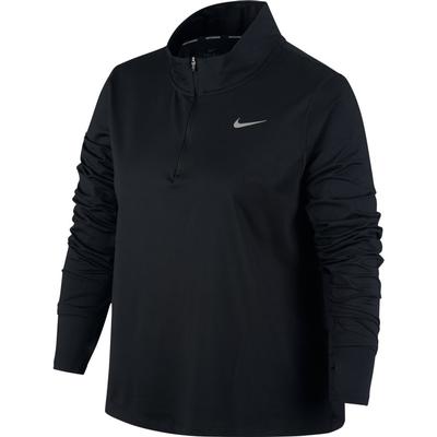 Women's Nike Element Half-Zip Top BLACK