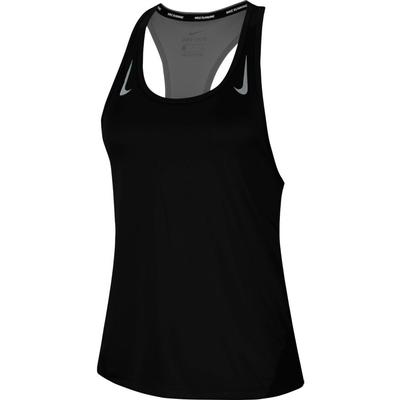 Women's Nike Miler Tank BLACK/RSLV