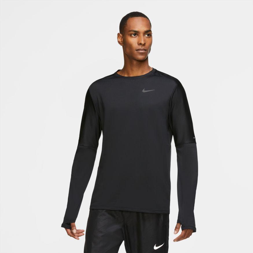 nike element crew top