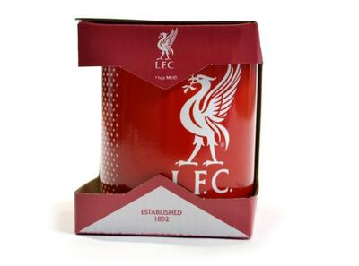Liverpool Crest Mug WHITE/RED
