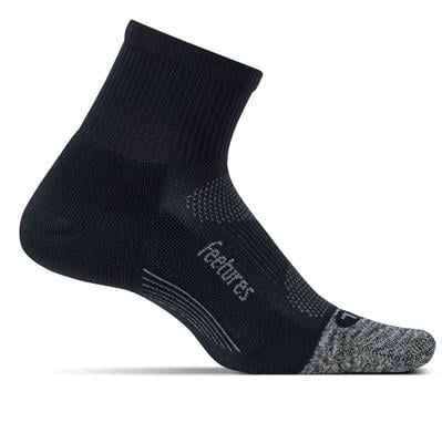 Feeture's Elite Ultra Light Quarter Socks BLACK