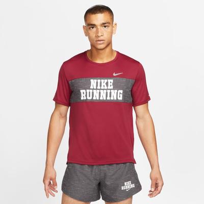 Men's Nike Miler Short-Sleeve Heritage
