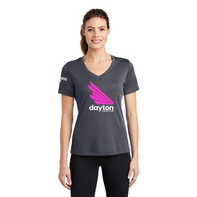  Women's Dtc Competitor V- Neck Short- Sleeve Tech Tee