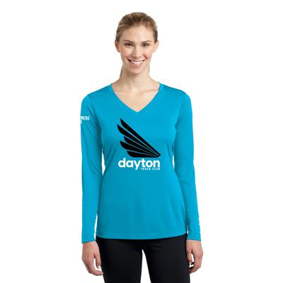  Women's Dtc Competitor V- Neck Long- Sleeve Tech Tee