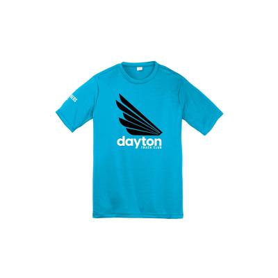 Youth DTC Competitor Short-Sleeve Tech Tee ATOMIC_BLUE/BLACK/WH