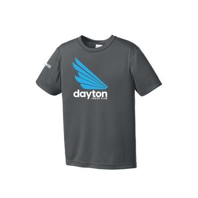 Youth DTC Competitor Short-Sleeve Tech Tee IRON_GREY/BLUE/WHITE