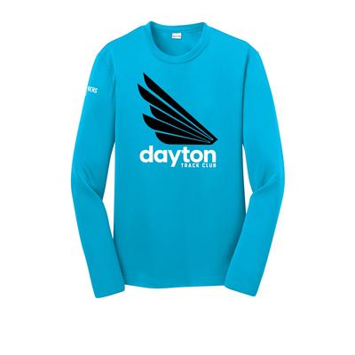 Youth DTC Competitor Long-Sleeve Tech Tee ATOMIC_BLUE/BLACK/WH