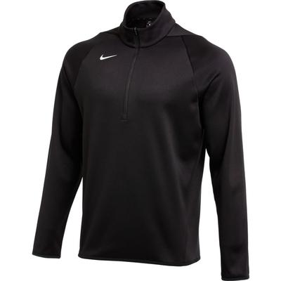 Men's Nike Therma Half Zip BLACK