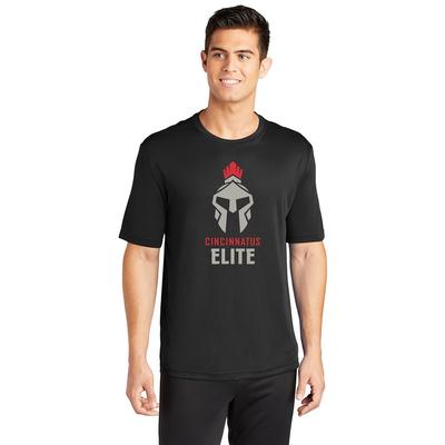 Men's Cincinnatus Elite Competitor Short-Sleeve BLACK/GREY/RED