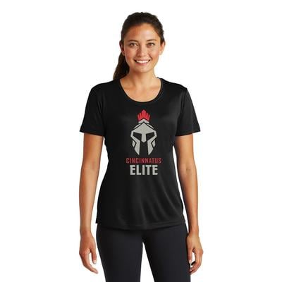 Women's Cincinnatus Elite Competitor Short-Sleeve BLACK/GREY/RED