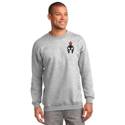 Men's Cincinnatus Elite Essential Crew Sweatshirt ASH/BLACK/RED/LC