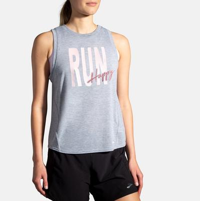 W Distance Graphic Tank