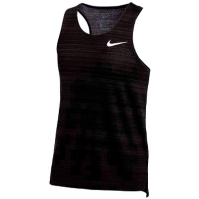 Men's Nike Miler Singlet BLACK