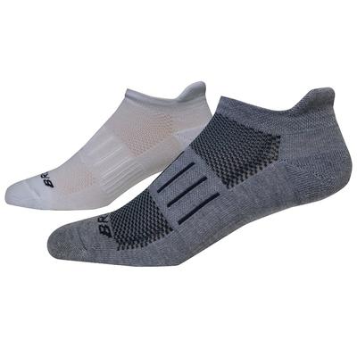 Brooks Ghost Midweight 2-Pack OXFORD/ALPINE_WHITE
