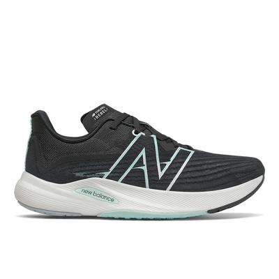Women's New Balance FuelCell Rebel v2 BLACK/WHITE_MINT