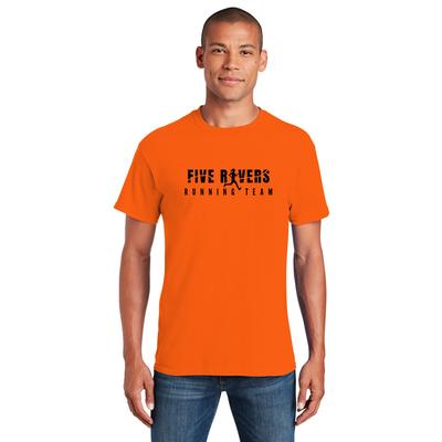 Men's 5Rivers Cotton T-Shirt ORANGE/W