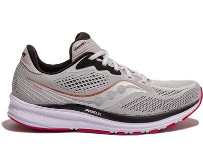 Women's Saucony Ride 14 FOG/CHERRY