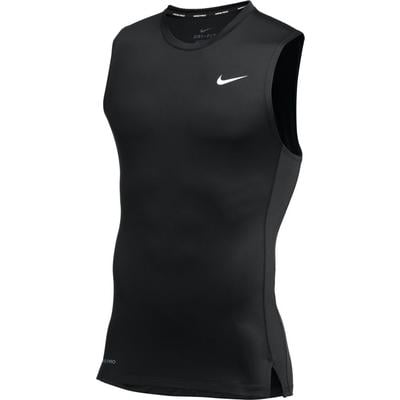 Men's Nike Pro Sleeveless Compression Top BLACK