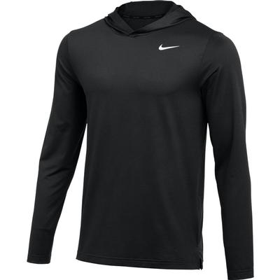 Men's Nike Team Hyper Dry Long-Sleeve Top BLACK/HEATHER