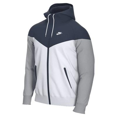 Men's Nike Team Windrunner Jacket HD NAVY/WHITE/WOLF_GREY