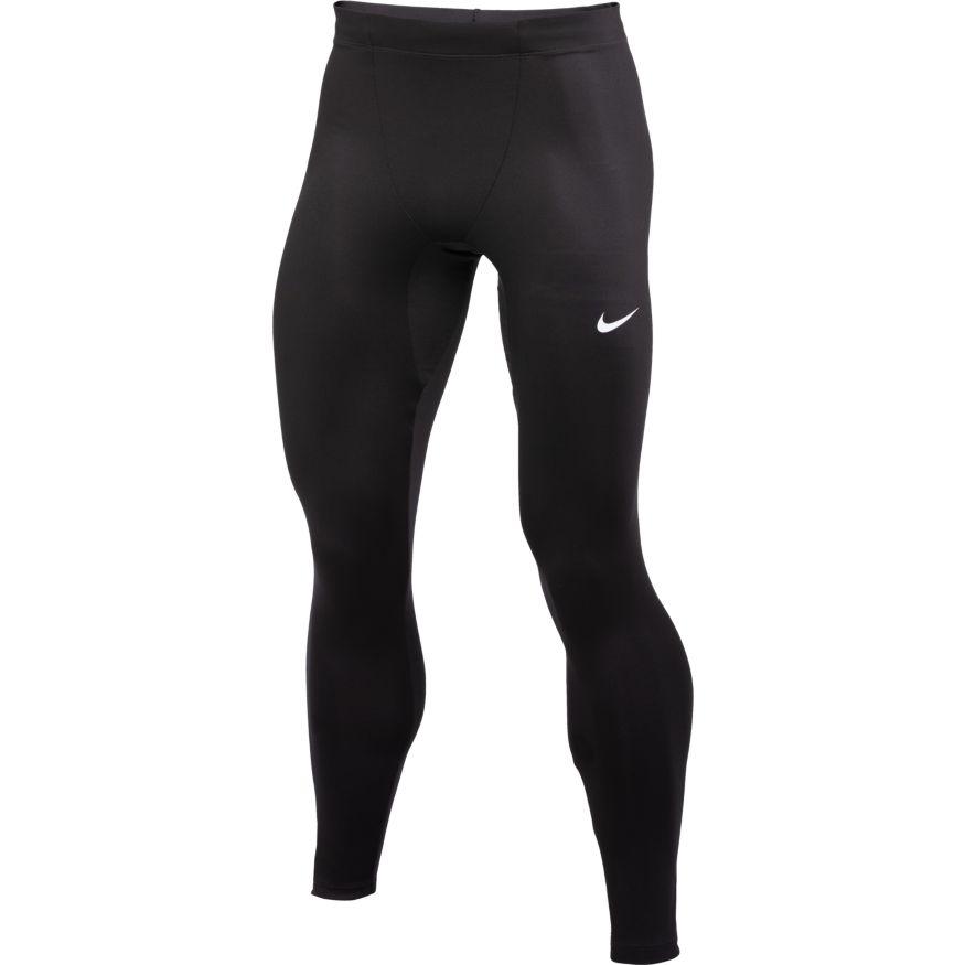 Men's Nike Stock Full Length Tight - Black - Size L