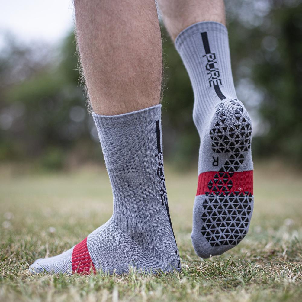 Pure Grip Socks Pro White - Soccer Socks - Premium Soccer