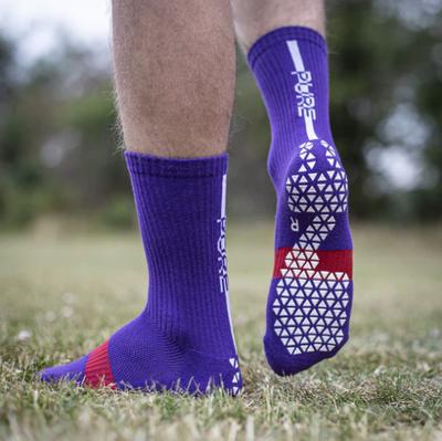 Pure Grip Socks Pro Purple