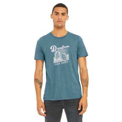  Dayton Pub Run Tri- Blend Short- Sleeve Tee