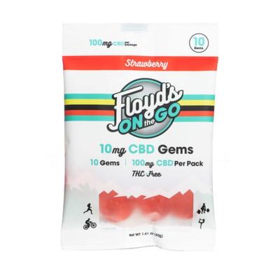 Floyd's of Leadville Strawberry Isolate CBD Gems