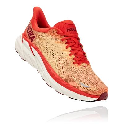 Men's Hoka Clifton 8 FIESTA/BLAZING_ORANG