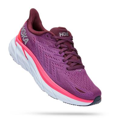 Women's Hoka Clifton 8 GRAPE_WINE/BEAUTY