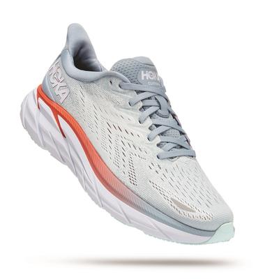 Women's Hoka Clifton 8 (Wide) BLUE_FOG/PLEIN_AIR