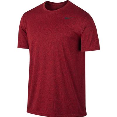 Men's Nike Dry Training T-Shirt UNIVERSITY_RED/BLACK