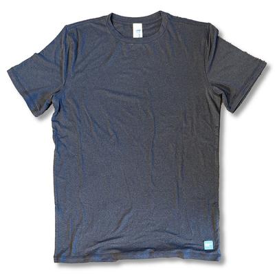 Men's Runners Plus Performance Tech Short-Sleeve HEATHER_NAVY