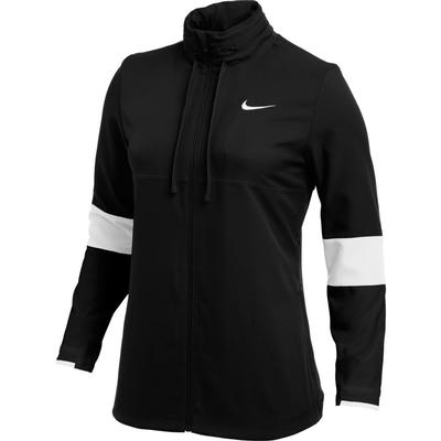 Women's Nike Dry Jacket BLACK/WHITE