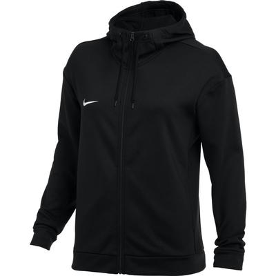 Women's Nike Therma All Time Full-Zip Drawcord BLACK