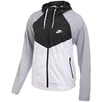 Women's Nike Team Windrunner Jacket BLACK/WHITE/WOLF_GRY