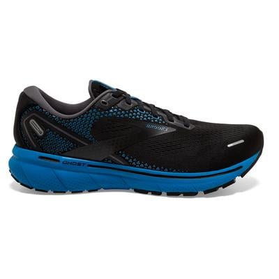 Men's Brooks Ghost 14 (Wide) BLACK/BK_PEARL/BLUE