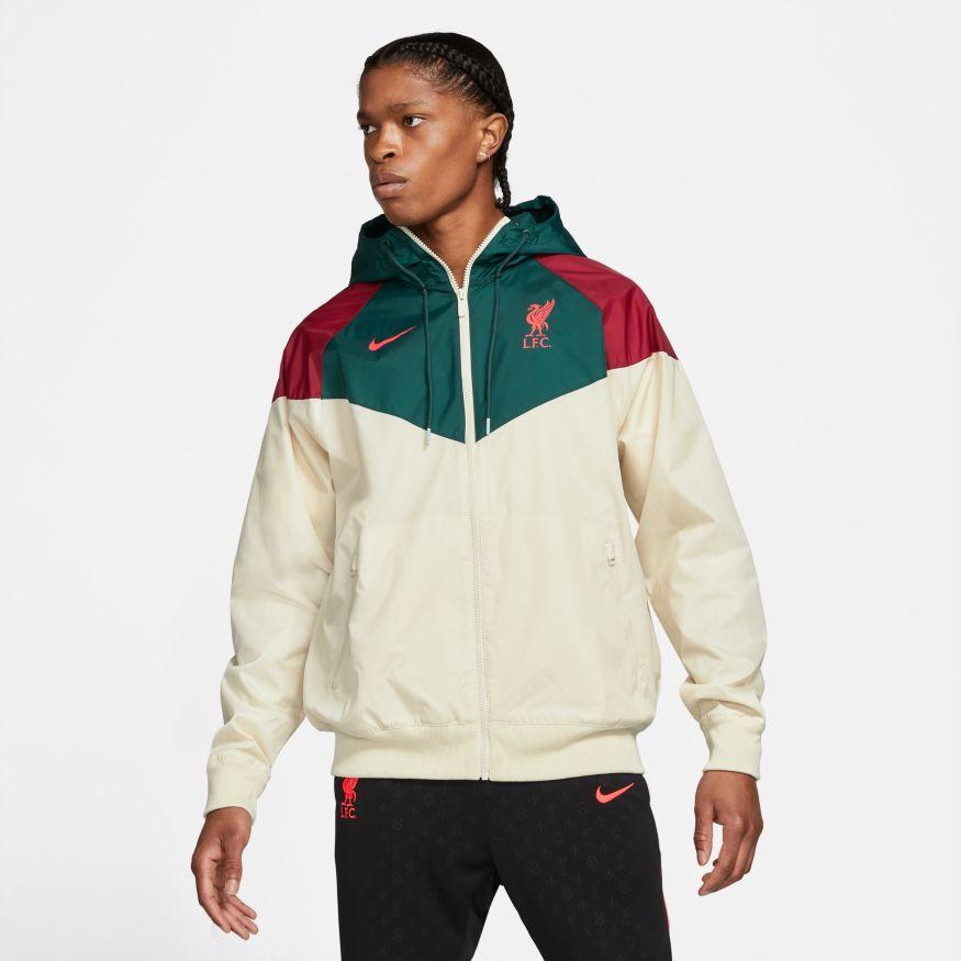  Nike Liverpool Fc Windrunner Men's Hooded Soccer Jacket