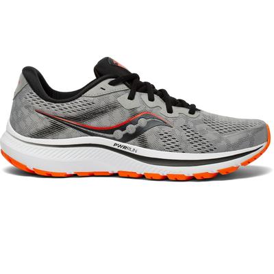 Men's Saucony Omni 20 (Wide) ALLOY/FIRE