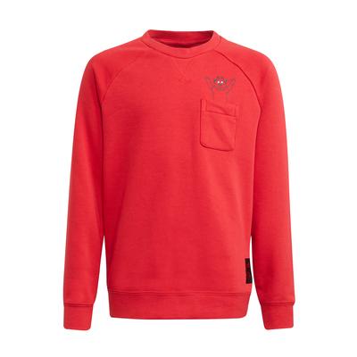 adidas Manchester United Crew Sweatshirt Youth