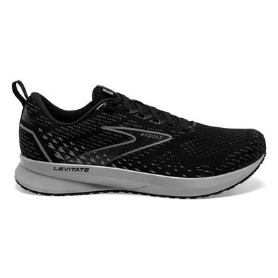 Men's Brooks Levitate 5 BLACK/EBONY/GREY