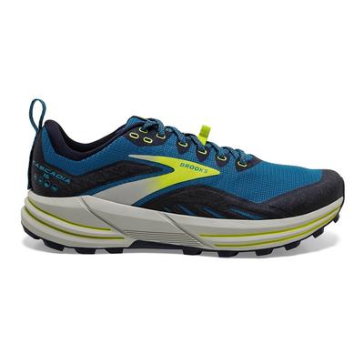 Men's Brooks Cascadia 16 MYKONOS_BLUE/PEACOAT