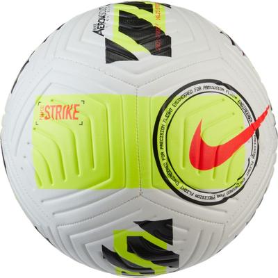 Nike Strike Soccer Ball White/Volt/Crimson