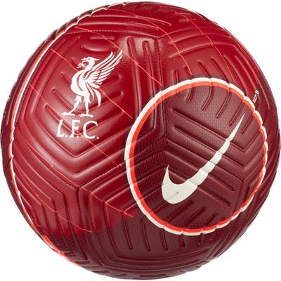 Nike Liverpool FC Strike Soccer Ball Red/Fossil