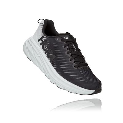 Women's Hoka Rincon 3 BLACK/WHITE