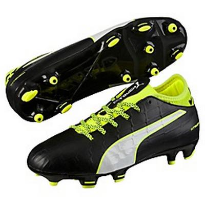 Puma Jr evoTouch 3 FG Black Yellow 4.5