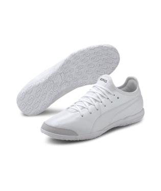 Puma King Pro IT Indoor Soccer Shoe WHITE