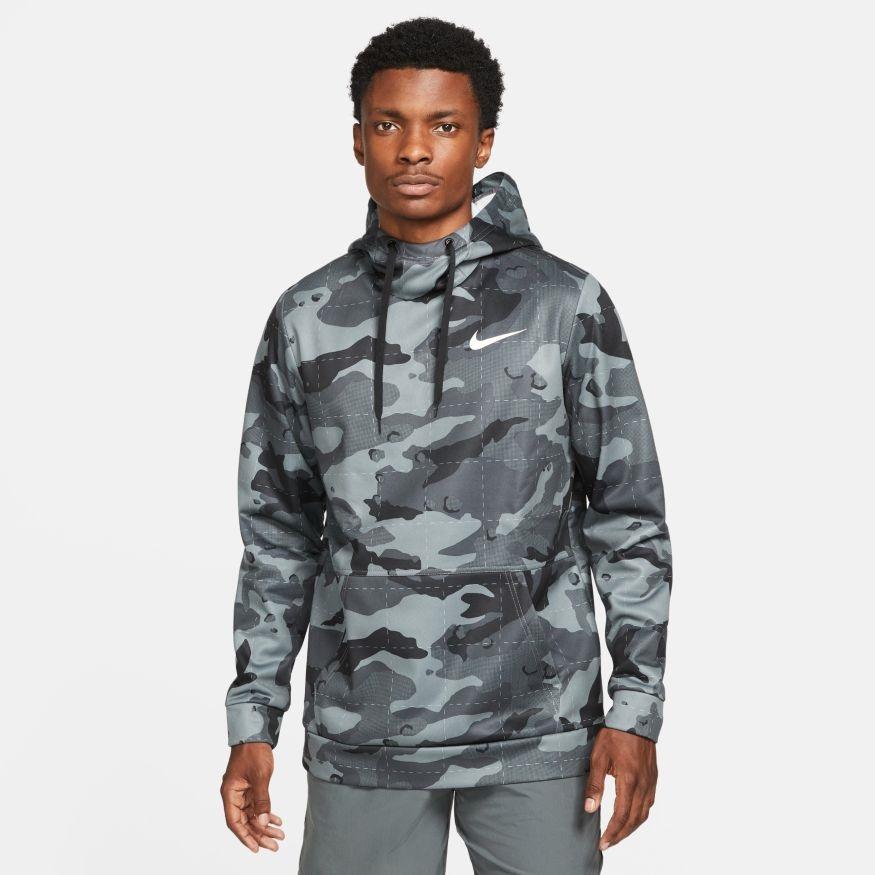  Men's Nike Therma- Fit Pullover Camo Training Hoodie
