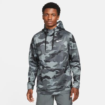 Men's Nike Therma-FIT Pullover Camo Training Hoodie